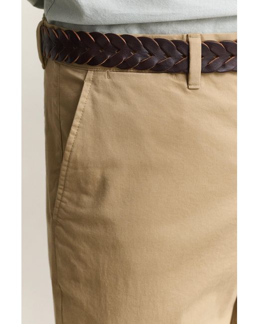Gant Natural Regular Fit Classic Chinos Dark for men