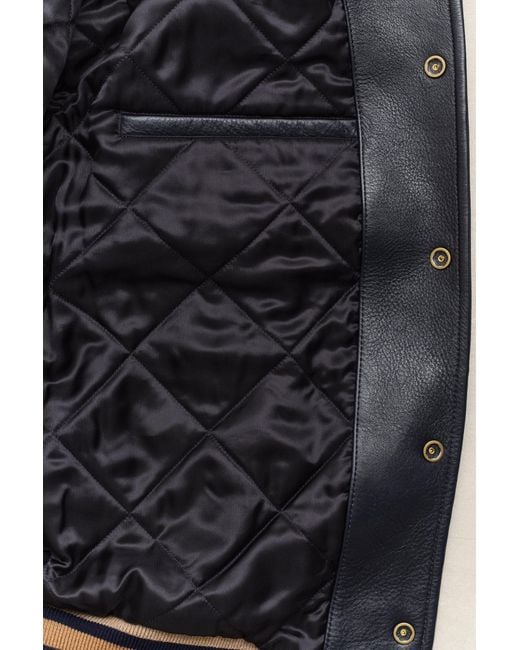 Gant Blue X Yale Varsity Jacket for men