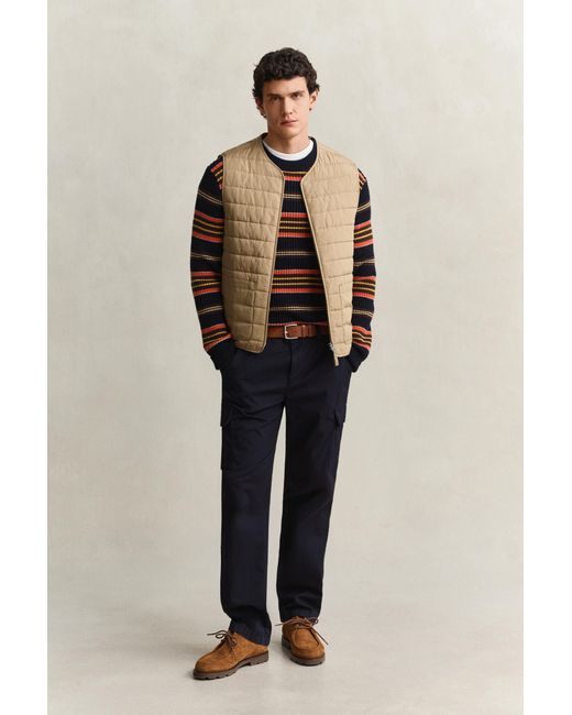 Gant Blue Cargo Pants Evening for men