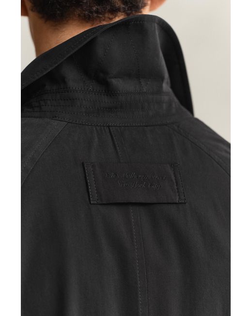 Gant Blue Cotton Coat for men