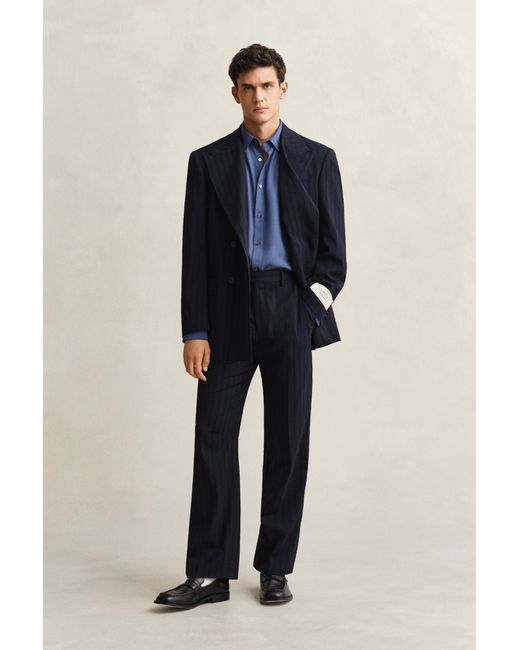 Gant Blue Lyocell Shirt for men