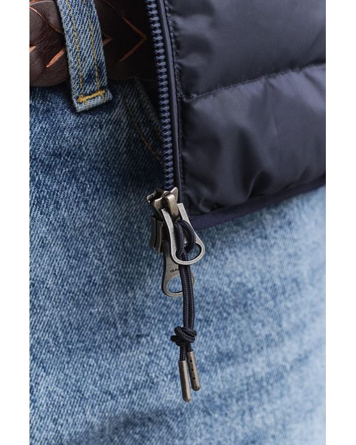 Gant Blue Light Down Jacket Evening for men