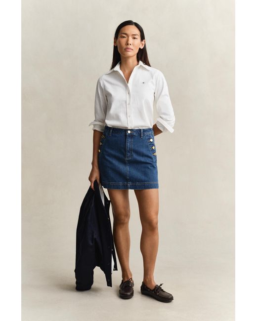 Gant Blue Denim Shirt