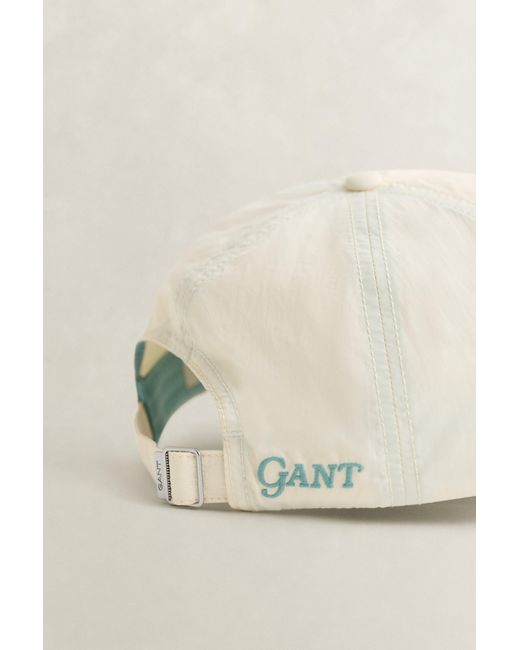 Gant Red Graphic Crinkled Cap for men