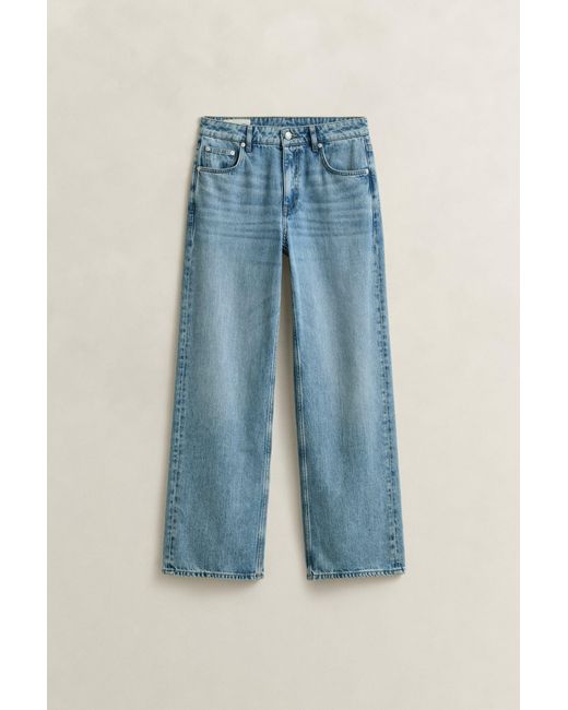 Gant Blue Relaxed Jeans