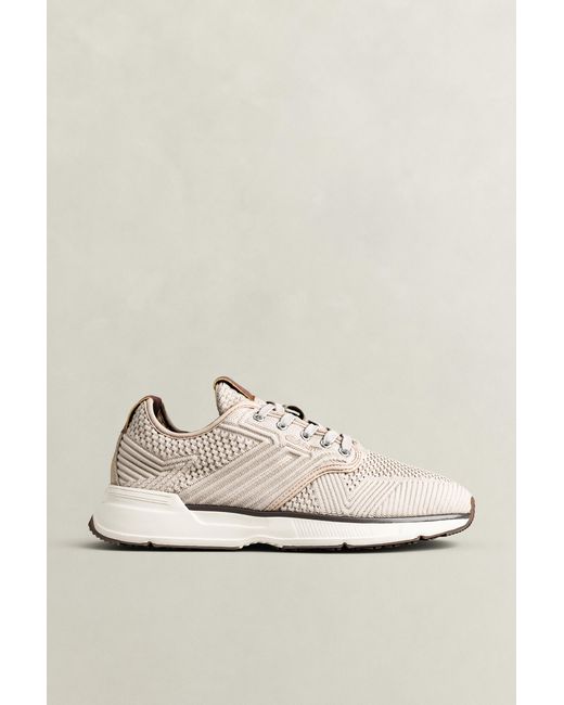 Gant Natural Beeker Mesh Knit Sneakers Light Taupe for men