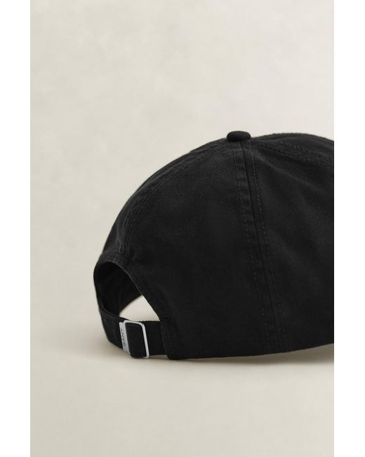 Gant Black Shield Cotton Twill Cap for men