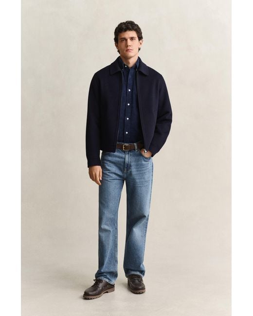 Gant Blue Corduroy Shirt for men