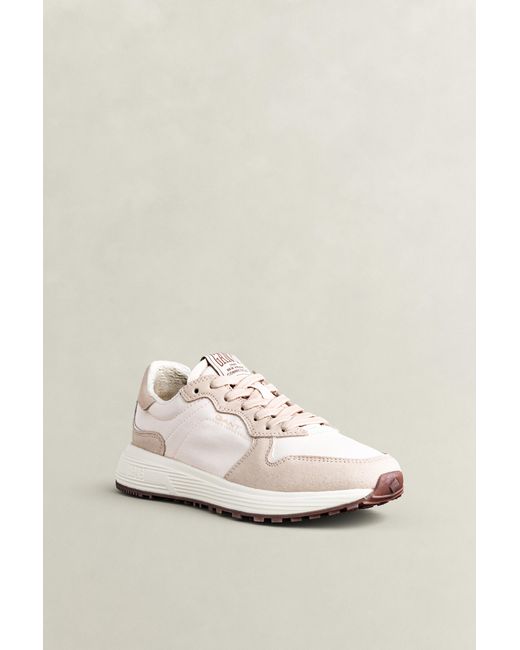 Gant Natural Beywin Suede Nylon Sneakers Light