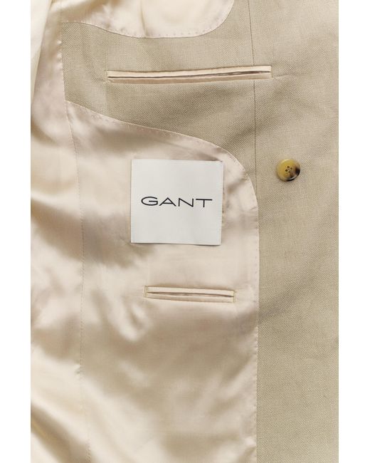 Gant Natural Linen Suit Jacket for men