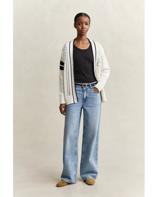 Gant Blue Relaxed Jeans
