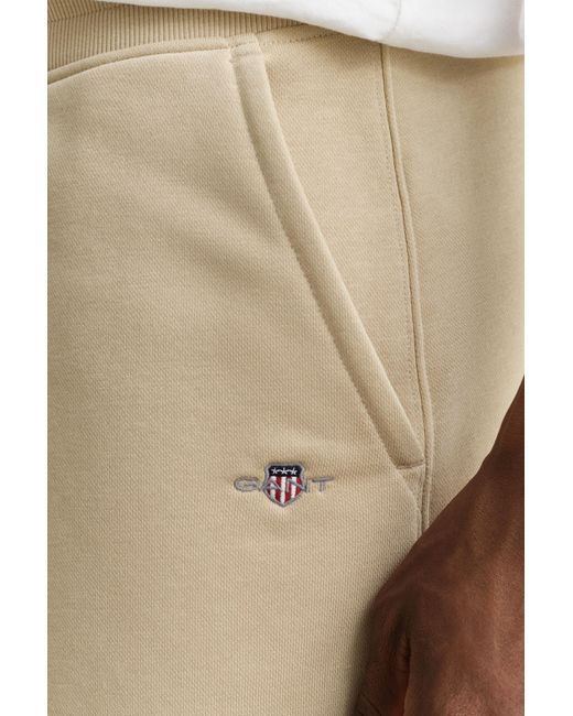 Gant Natural Shield Sweat Shorts for men