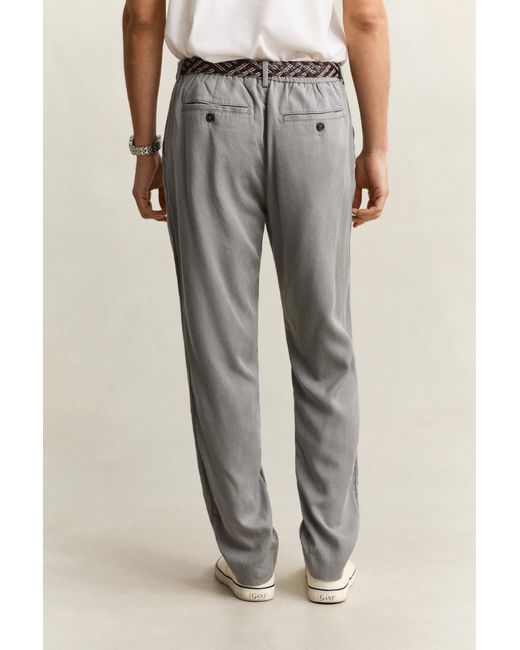 Gant Natural Lyocell Pants for men