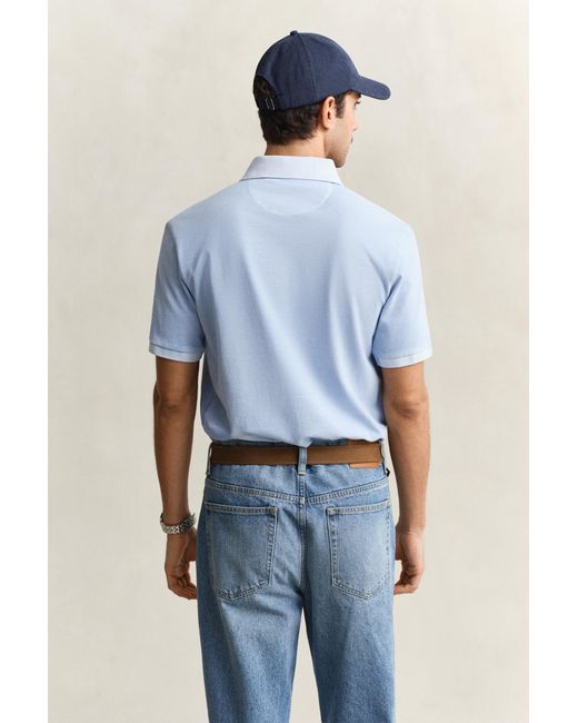 Gant Blue Sunfaded Polo Shirt for men