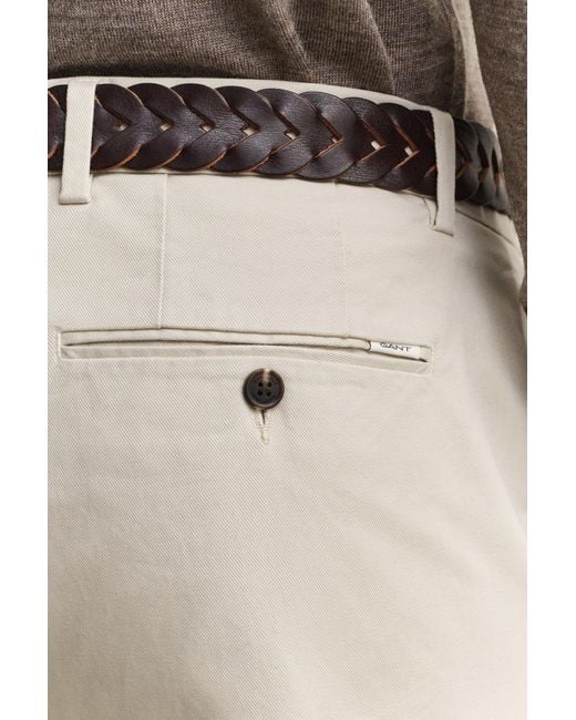Gant Natural Regular Fit Smart Chinos for men