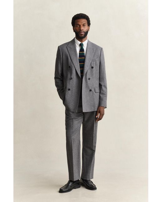 Gant Gray Cashmere Suit Jacket for men