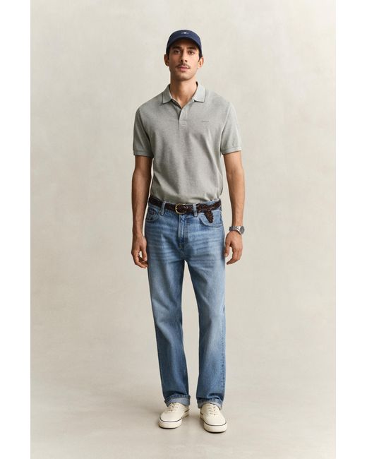 Gant Multicolor Two-Toned Polo Shirt for men