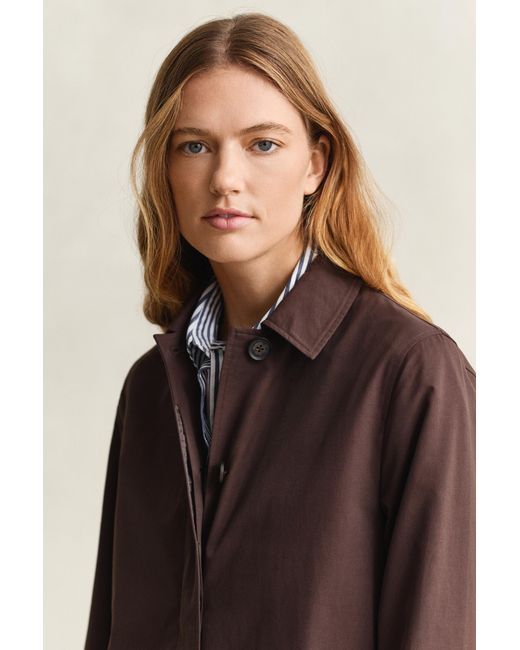 Gant Brown Car Coat Deep