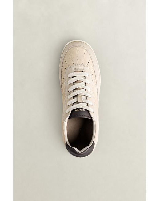 Gant Natural Baylle Suede Sneakers for men