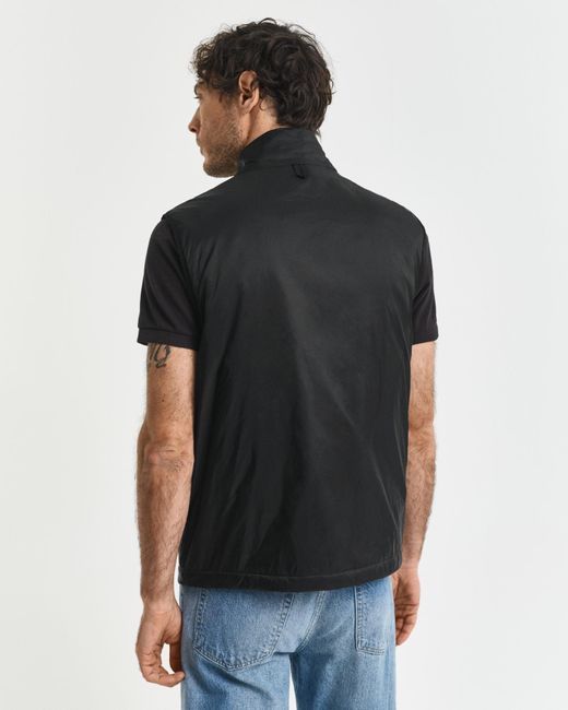 Gant Black Light Insulated Vest for men