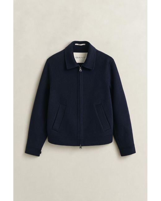 Gant Blue Handstitched Jacket Evening for men
