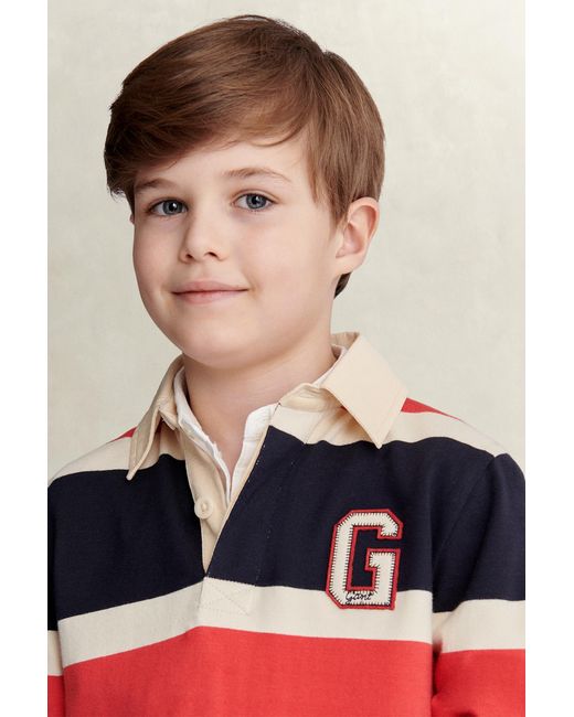 Gant Red Teens Teen Boys Collegiate Rugger Evening for men