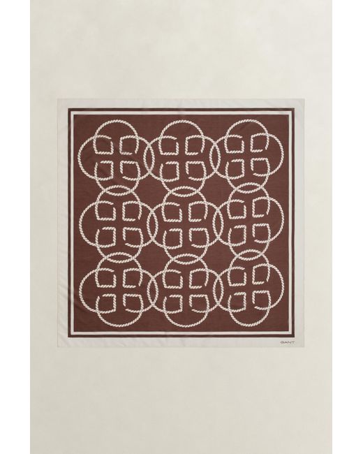Gant Natural Monogram Sarong