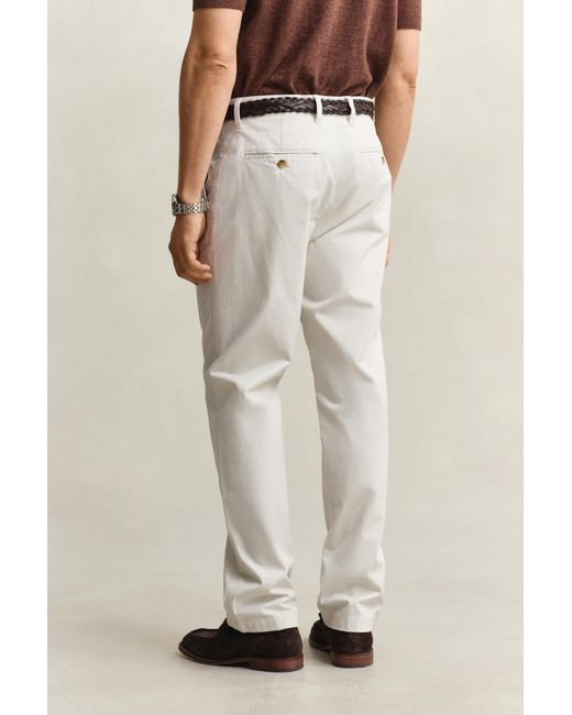 Gant Natural Regular Fit Classic Chinos for men