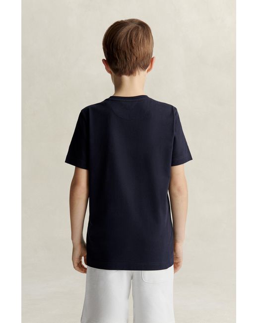 Gant Blue Teens Archive Shield T-Shirt Evening