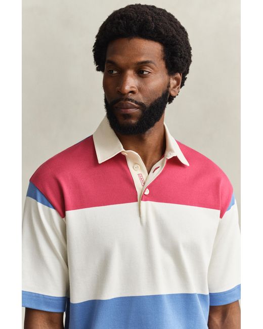 Gant Multicolor Short Sleeve Rugger for men