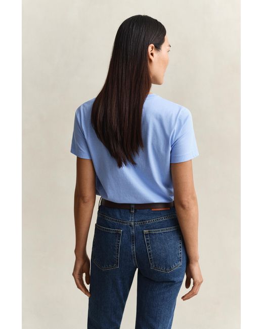 Gant Blue Script T-Shirt