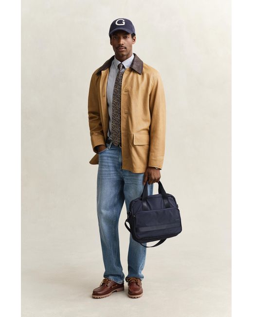 Gant Blue Essential Commuter Bag Evening for men