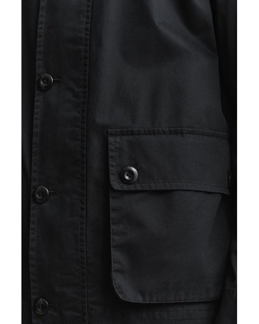 Gant Blue Cotton Decker Jacket for men