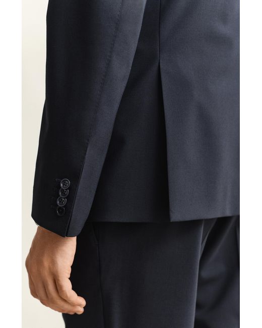 Gant Blue Suit Jacket Evening for men