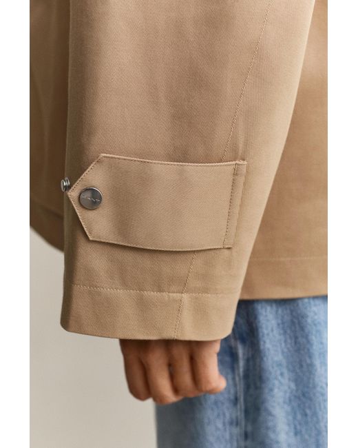 Gant Natural Cotton Decker Jacket Dark