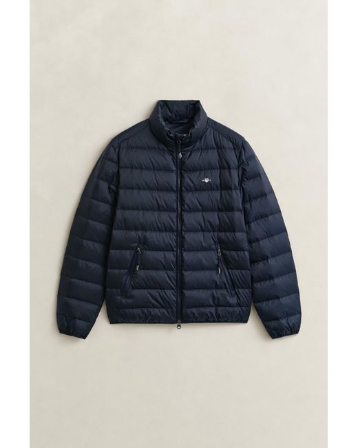 Gant Blue Light Down Jacket Evening for men