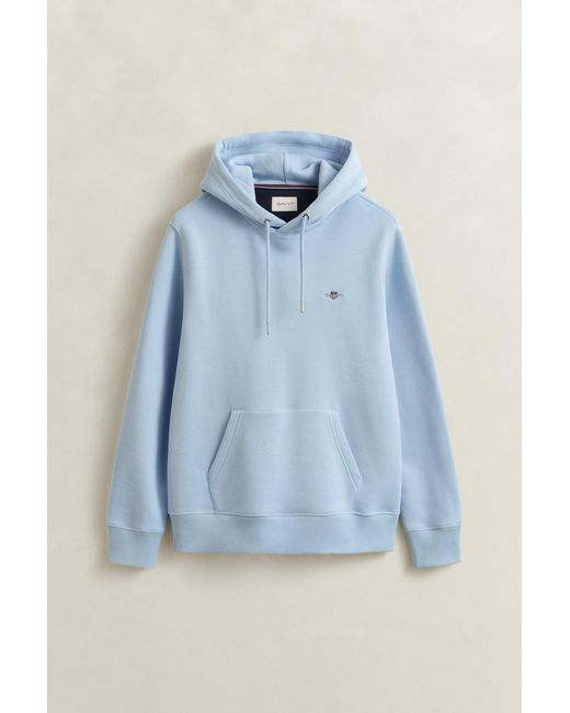 Gant Blue Shield Hoodie for men