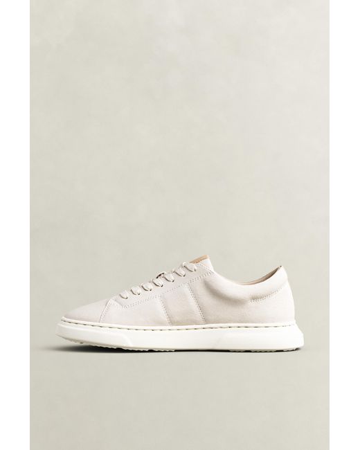 Gant Natural Joree Suede Sneakers Soft Oat for men