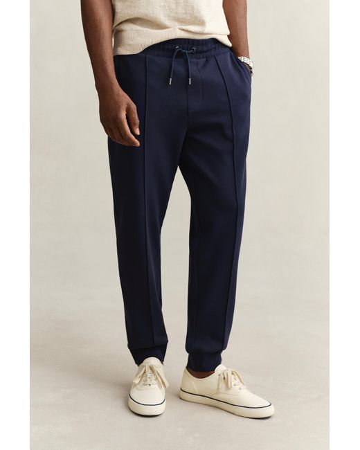 Gant Natural Interlock Sweatpants Evening for men