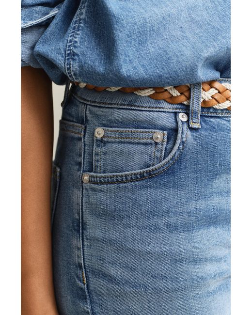 Gant Blue Flared Stretch Jeans