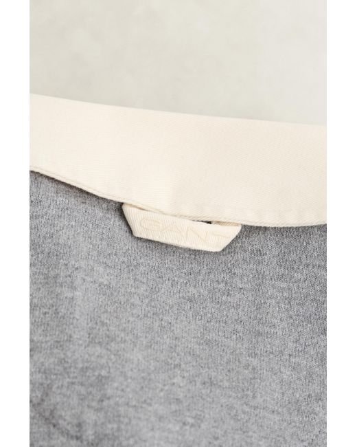 Gant Gray Blockstriped Rugger Melange for men