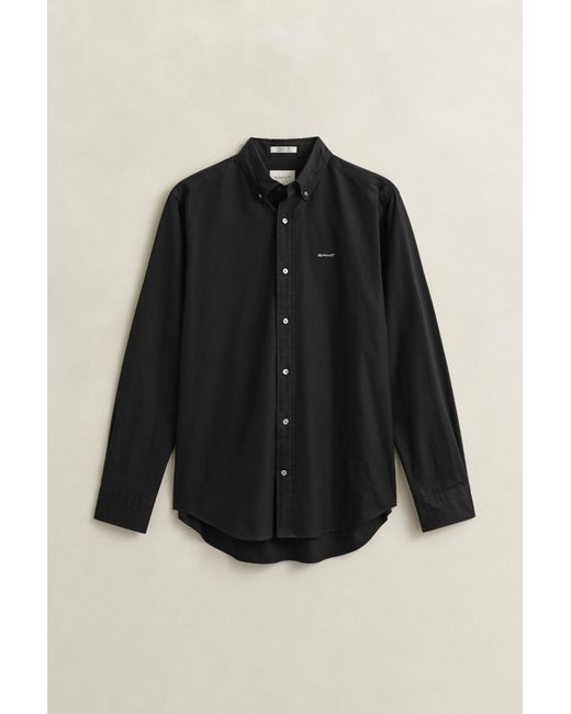 Gant Blue Regular Fit Pinpoint Oxford Shirt for men