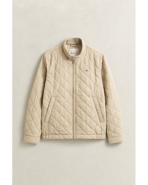 Gant Blue Quilted Windcheater for men
