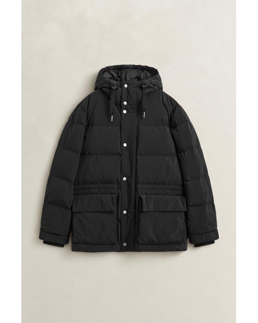 Gant Black Down Parka for men