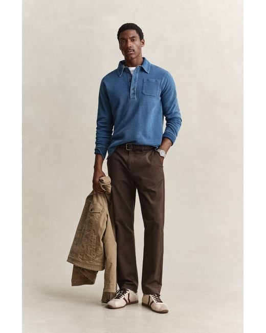 Gant Black Regular Fit Smart Chinos for men