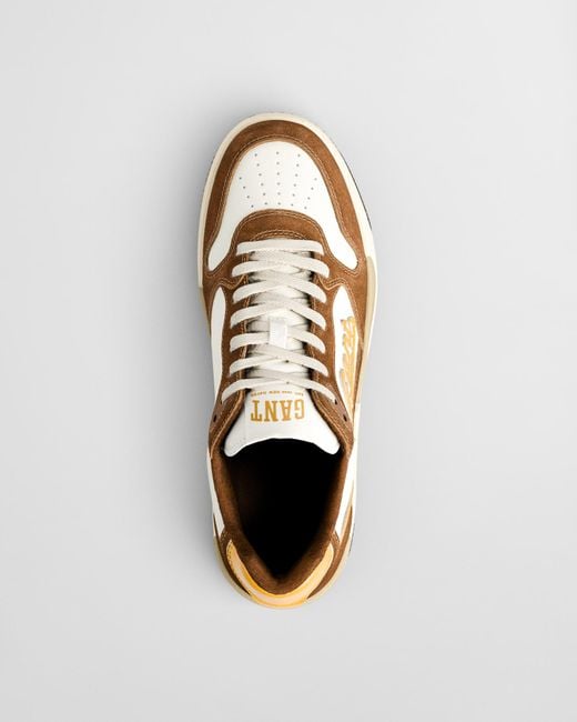 Gant Metallic Brookpal Suede Leather Sneakers () for men