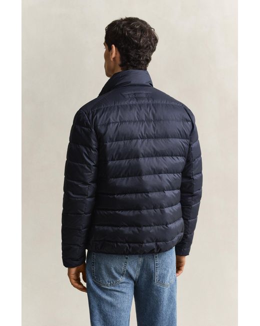 Gant Blue Light Down Jacket Evening for men