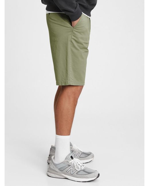 gap green shorts
