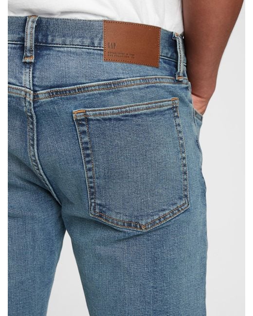 gap men's slim jeans