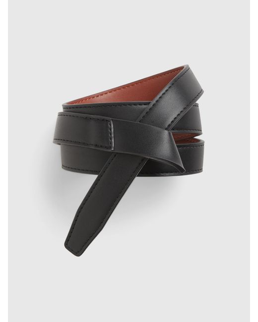 Gap Vegan Leather Belt in Black for Men 